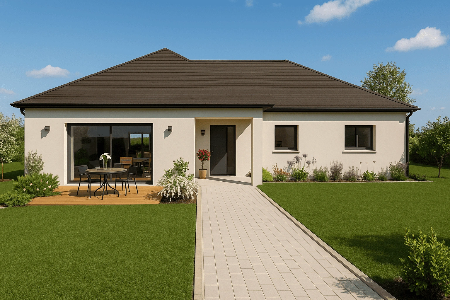 maison-individuelle-plain-pied-l-ideale-facade-avant