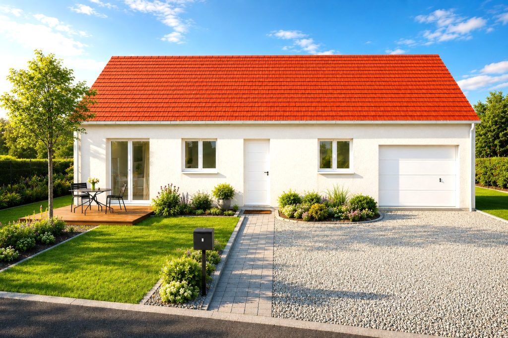 2 chambres – 81 m² + garage de 16 m² 